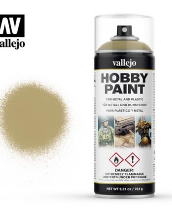 Vallejo Hobby Paint Primer Sprays: Dead Flesh 400ml