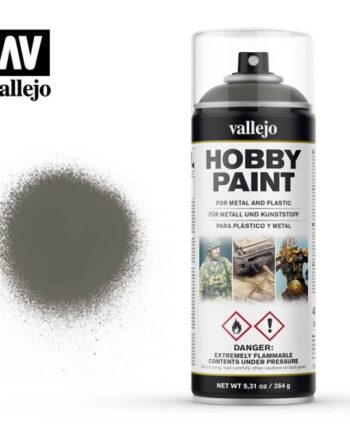 Vallejo Hobby Paint Primer Sprays: German Field Grey 400ml
