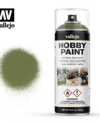 Vallejo Hobby Paint Primer Sprays: Goblin Green 400ml