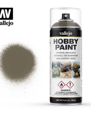 Vallejo Hobby Paint Primer Sprays: Russian Uniform 400ml