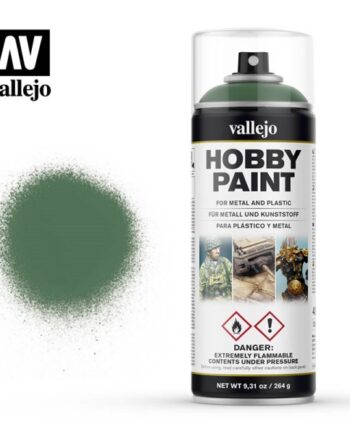 Vallejo Hobby Paint Primer Sprays: Sick Green 400ml