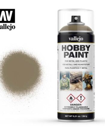 Vallejo Hobby Paint Primer Sprays: Us Khaki 400ml