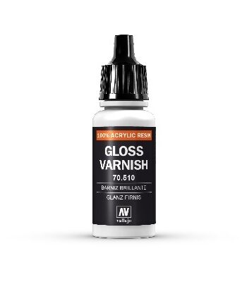 Vallejo Maling Auxiliaries: Gloss Varnish 17ml