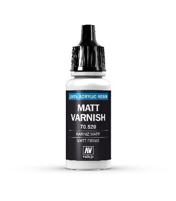 Vallejo Maling Auxiliaries: Matt Varnish 17ml