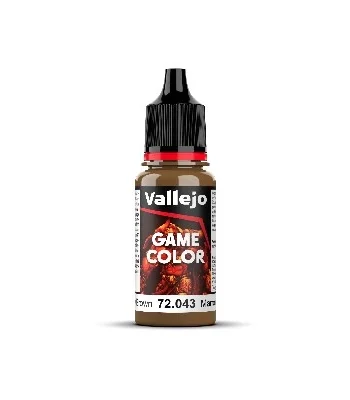 Vallejo Maling Game Color: Beasty Brown 17ml