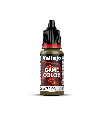 Vallejo Maling Game Color: Camouflage Green 17ml