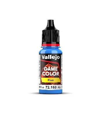 Vallejo Maling Game Color: Fluorescent Blue 18ml