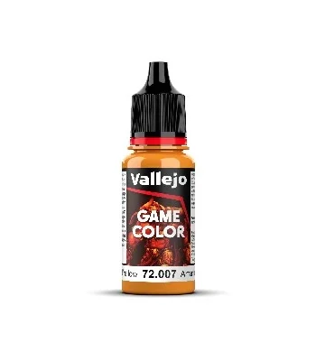 Vallejo Maling Game Color: Gold Yellow 17ml