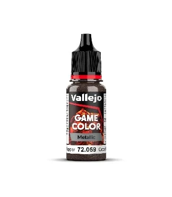 Vallejo Maling Game Color: Hammered Copper 17ml