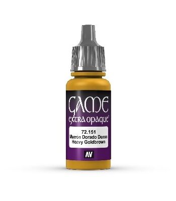 Vallejo Maling Game Color: Heavy Goldbrown 17ml