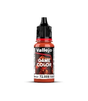 Vallejo Maling Game Color: Hot Orange 17ml