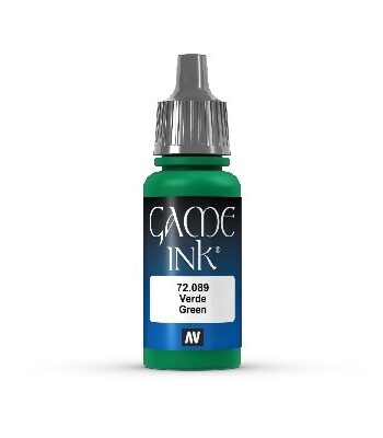 Vallejo Maling Game Color: Ink Green 17ml