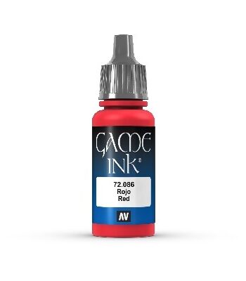 Vallejo Maling Game Color: Ink Red 17ml
