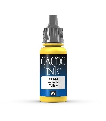 Vallejo Maling Game Color: Ink Yellow 17ml