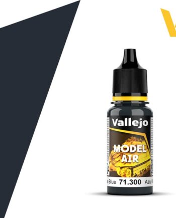 Vallejo Maling Model Air: Glossy Sea Blue 17ml