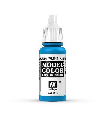 Vallejo Maling Model Color: Andrea Blue 17ml