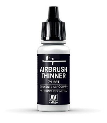 Vallejo Maling Model Color: Auxiliaries Airbrush Thinner 17ml