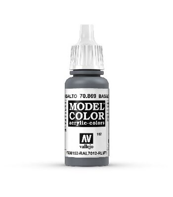 Vallejo Maling Model Color: Basalt Grey 17ml