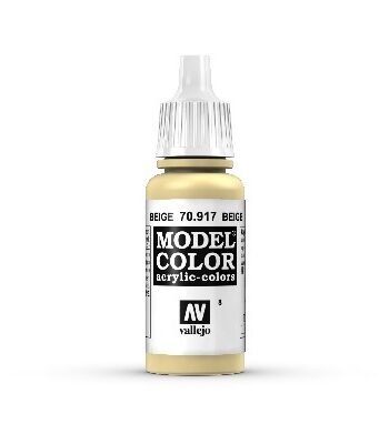 Vallejo Maling Model Color: Beige 17ml