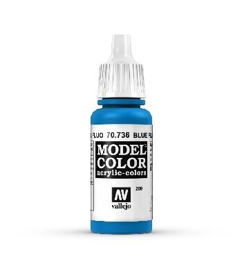 Vallejo Maling Model Color: Blue Fluo 17ml