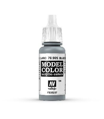 Vallejo Maling Model Color: Blue Grey Pale 17ml
