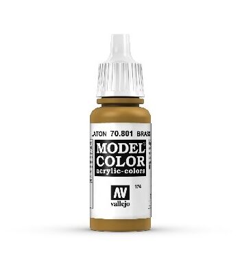 Vallejo Maling Model Color: Brass 17ml