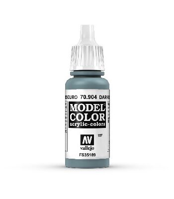Vallejo Maling Model Color: Dark Blue Grey 17ml