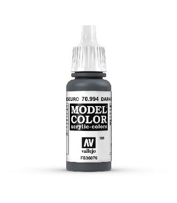 Vallejo Maling Model Color: Dark Grey 17ml