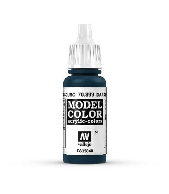 Vallejo Maling Model Color: Dark Prussian Blue 17ml