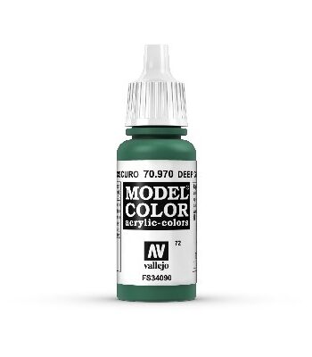Vallejo Maling Model Color: Deep Green 17ml