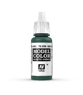 Vallejo Maling Model Color: German Camouflage Extra Dark Green 17ml