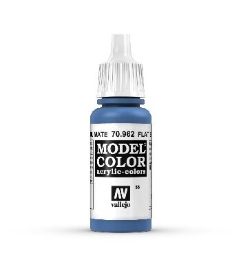 Vallejo Maling Model Color: Flat Blue 17ml