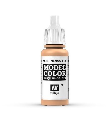 Vallejo Maling Model Color: Flat Flesh 17ml
