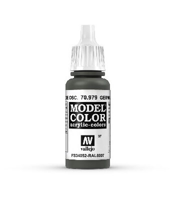 Vallejo Maling Model Color: German Camouflage Dark Green 17ml