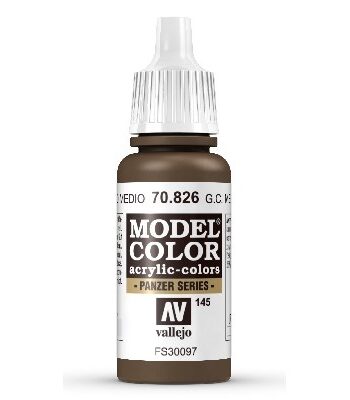 Vallejo Maling Model Color: German Camouflage Orange Ochre 17ml
