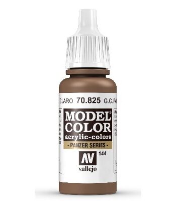 Vallejo Maling Model Color: German Camouflage Pale Brown 17ml