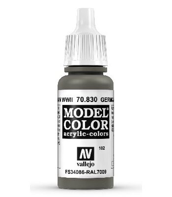 Vallejo Maling Model Color: German Fieldgrey Wwii 17ml