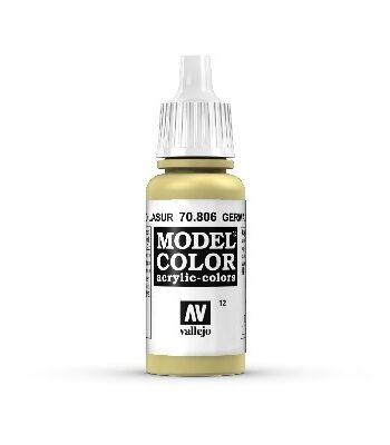 Vallejo Maling Model Color: German Yellow 17ml