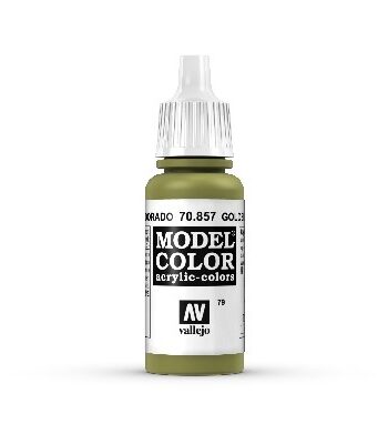 Vallejo Maling Model Color: Golden Olive 17ml