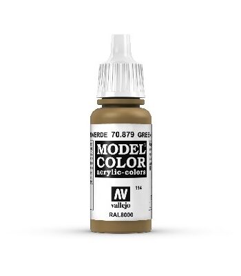 Vallejo Maling Model Color: Green Brown 17ml