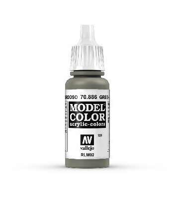Vallejo Maling Model Color: Green Grey 17ml