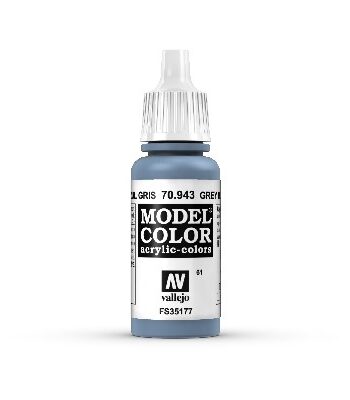 Vallejo Maling Model Color: Grey Blue 17ml