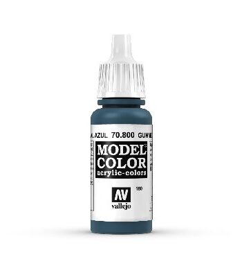 Vallejo Maling Model Color: Gunmetal Blue 17ml