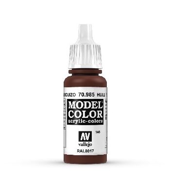 Vallejo Maling Model Color: Hull Red 17ml