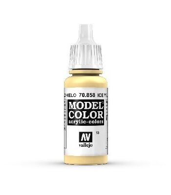 Vallejo Maling Model Color: Ice Yellow 17ml