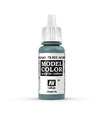 Vallejo Maling Model Color: Intermediate Blue 17ml