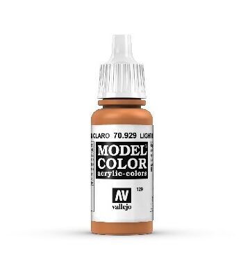 Vallejo Maling Model Color: Light Brown 17ml