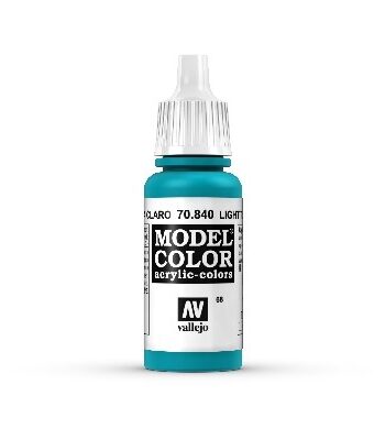 Vallejo Maling Model Color: Light Turquoise 17ml