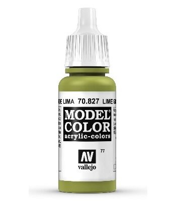 Vallejo Maling Model Color: Lime Green 17ml
