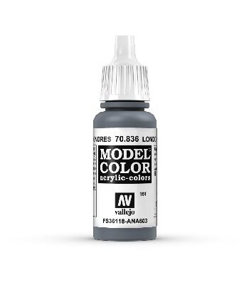 Vallejo Maling Model Color: London Grey 17ml